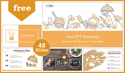 Detail Food Powerpoint Template Nomer 22