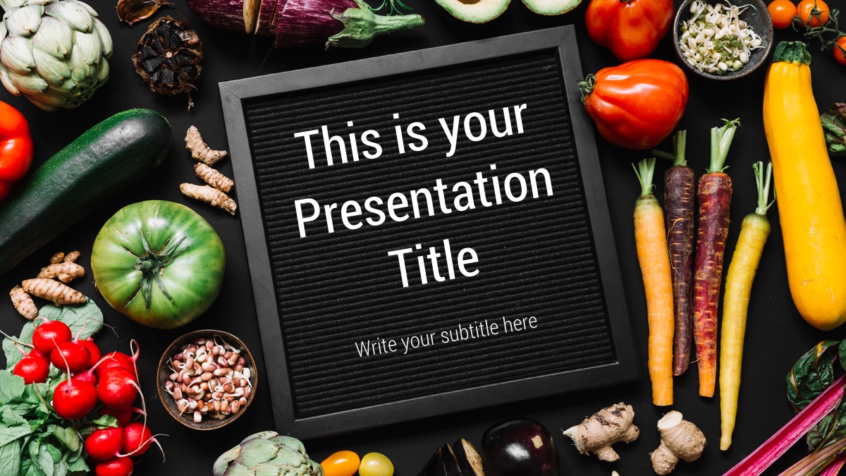 Detail Food Powerpoint Template Nomer 28