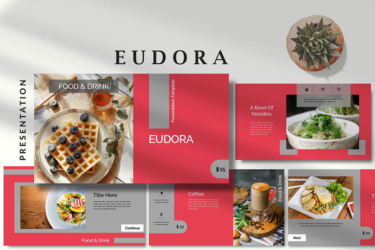 Detail Food Powerpoint Template Nomer 30