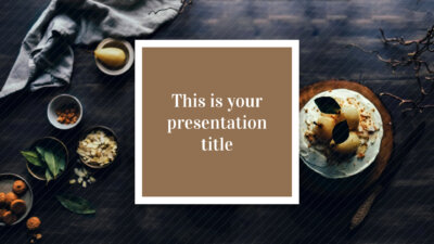 Detail Food Powerpoint Template Nomer 46