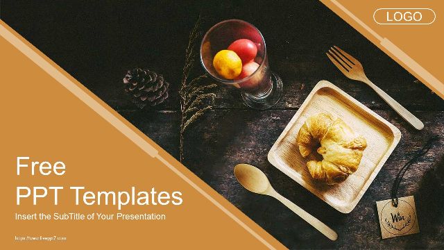 Detail Food Ppt Template Nomer 48