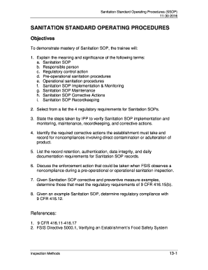 Detail Food Safety Sop Template Nomer 43