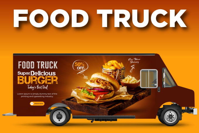 Detail Food Truck Wrap Design Template Nomer 31