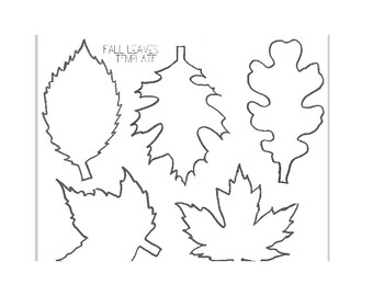 Detail Forest Leaf Template Nomer 18