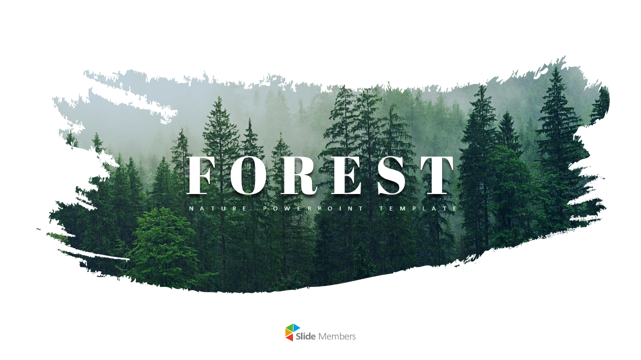 Forest Powerpoint Template - KibrisPDR