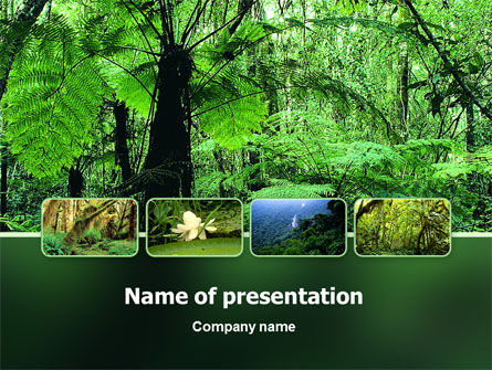 Detail Forest Powerpoint Template Nomer 43