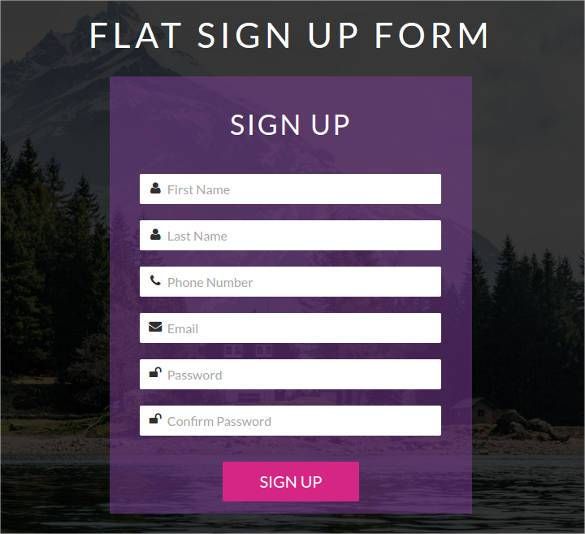 Detail Form Css Template Nomer 38