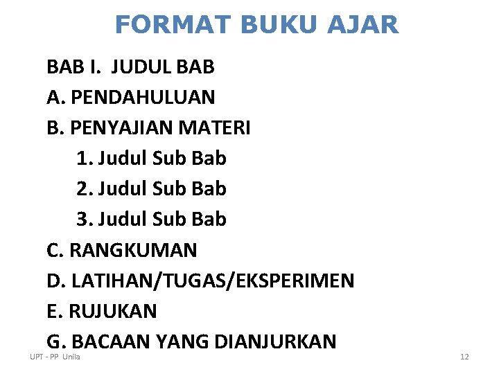 Detail Format Buku Ajar Nomer 16