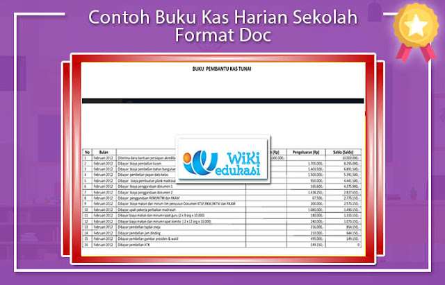 Detail Format Buku Kas Nomer 39