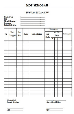 Detail Format Buku Kepegawaian Nomer 28