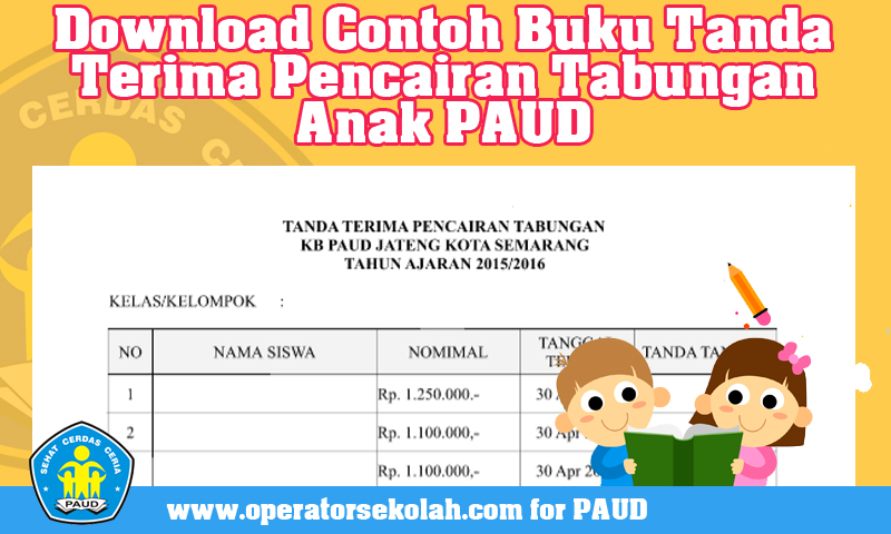 Detail Format Buku Tabungan Anak Tk Nomer 20