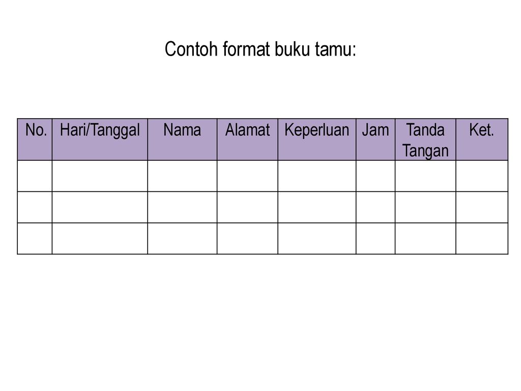 Detail Format Buku Telepon Nomer 14