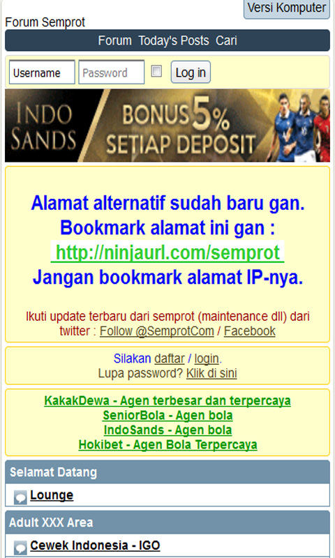 Detail Forum Semprot Login Nomer 5