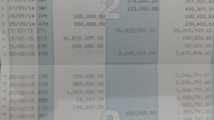 Detail Foto Buku Rekening Bca Nomer 31