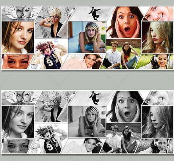 Detail Foto Collage Template Photoshop Nomer 18