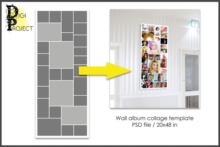 Detail Foto Collage Template Photoshop Nomer 38