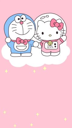 Detail Foto Hello Kitty Dan Doraemon Nomer 40