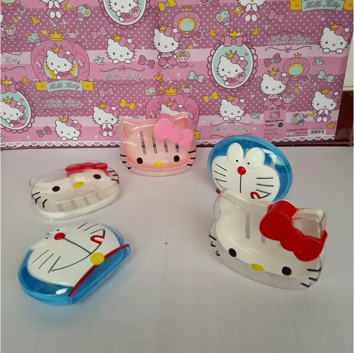 Detail Foto Hello Kitty Dan Doraemon Nomer 44