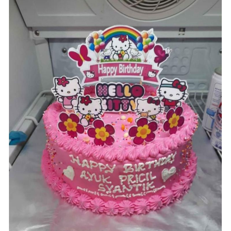 Detail Foto Kue Hello Kitty Nomer 5