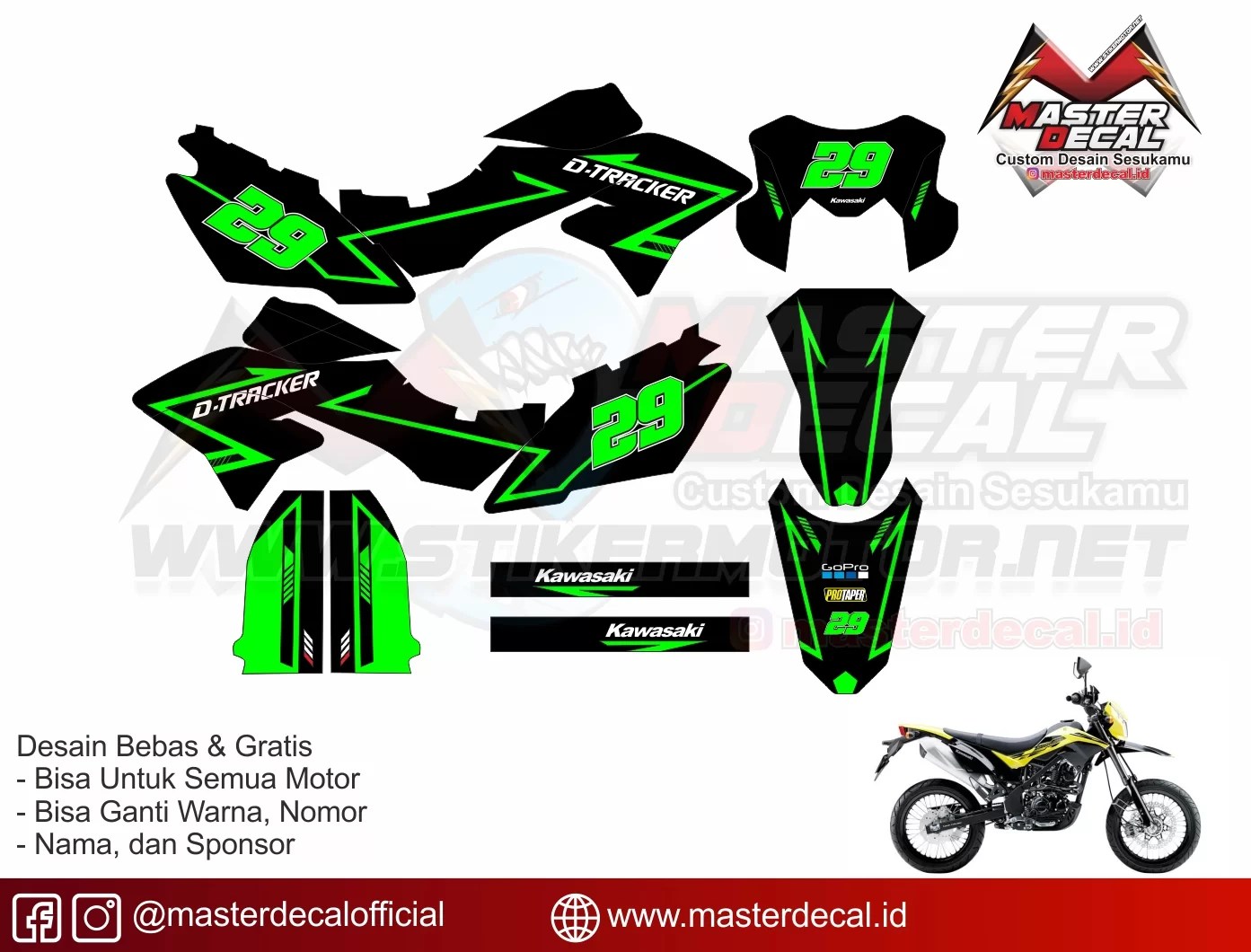 Detail Download Logo Kawasaki Klx D Tracker150 Nomer 18