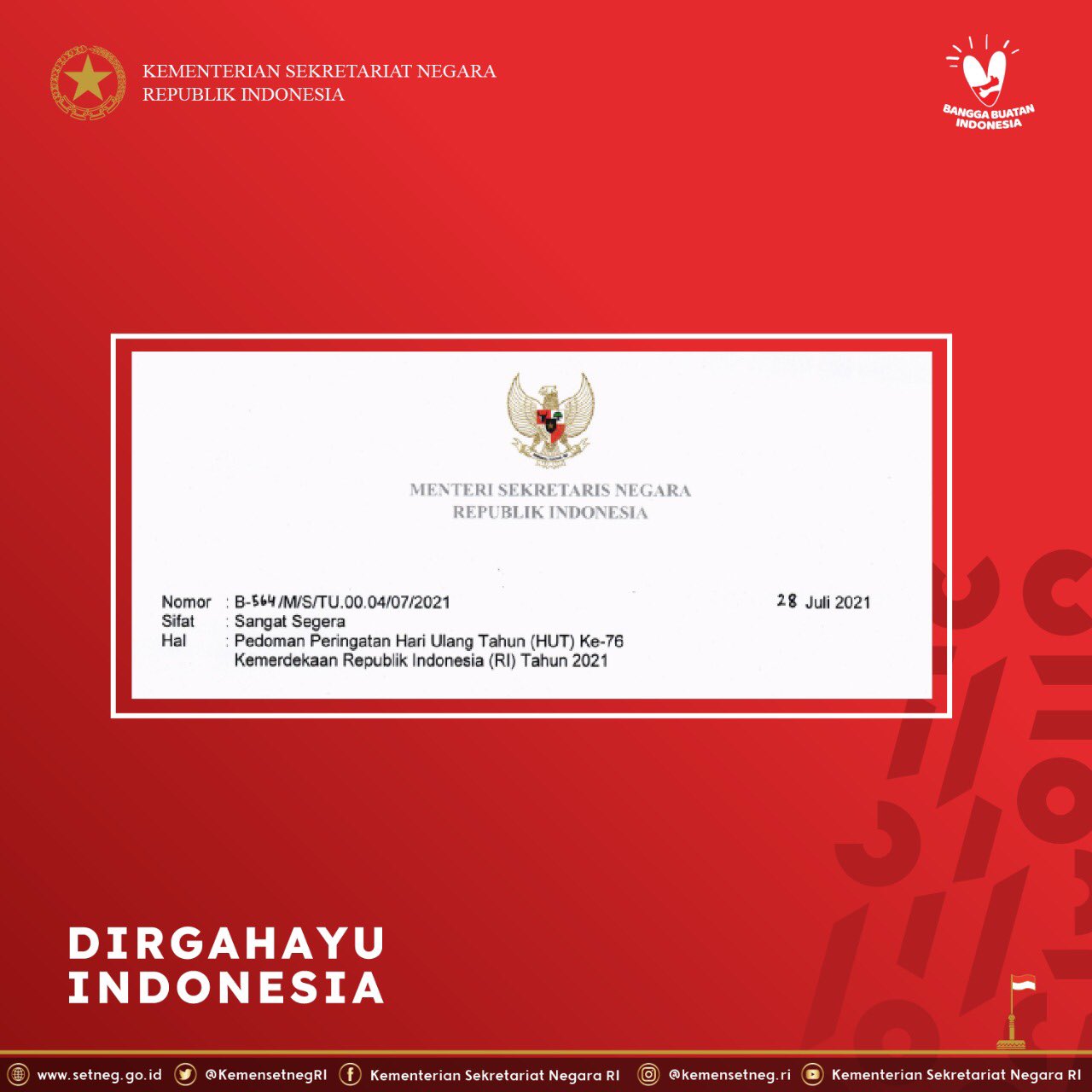 Detail Download Logo Kementerian Sekretariat Negara Nomer 29