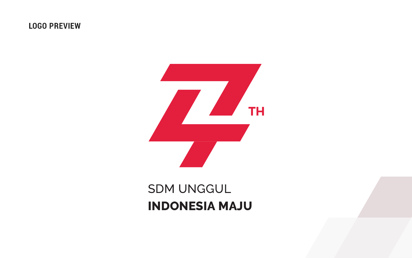 Detail Download Logo Kemerdekaan Ri 74 Sdm Unggul Indonesia Maju Nomer 49