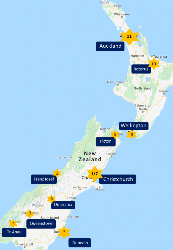 Detail Franz Josef Village Map Nomer 4