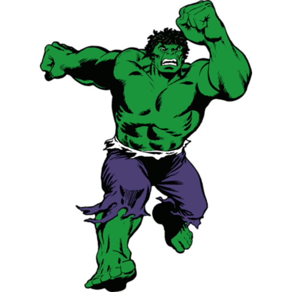 Detail Hulk Vector Nomer 4