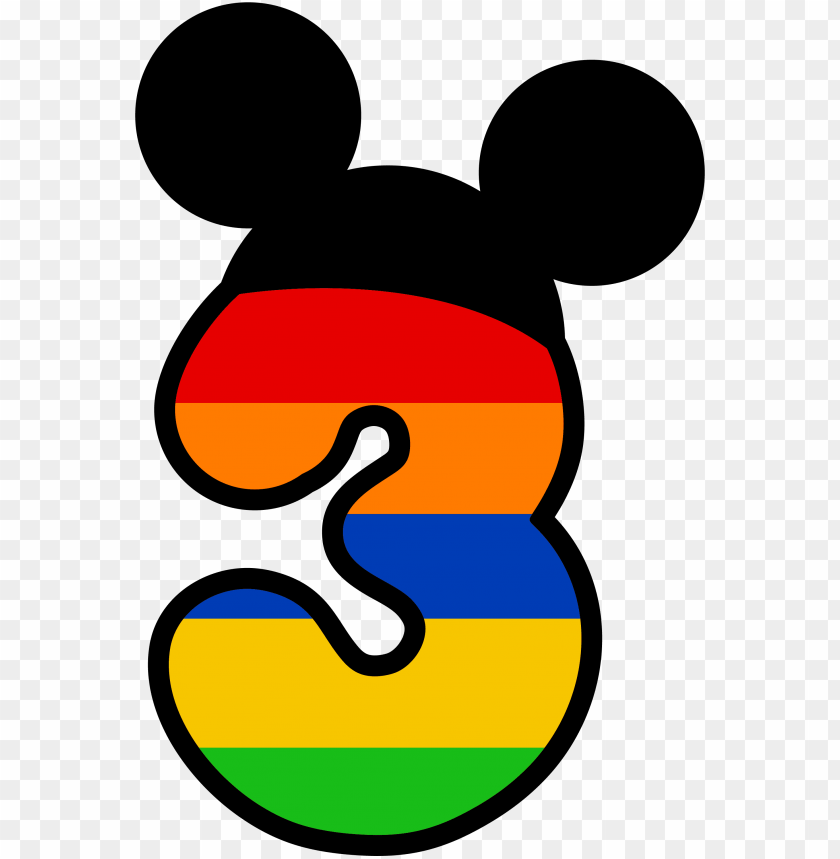 Detail Mickey Mouse Number Nomer 22