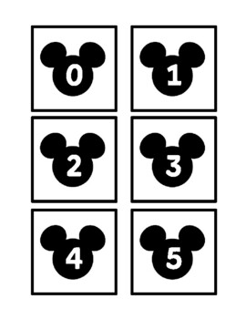 Detail Mickey Mouse Number Nomer 24