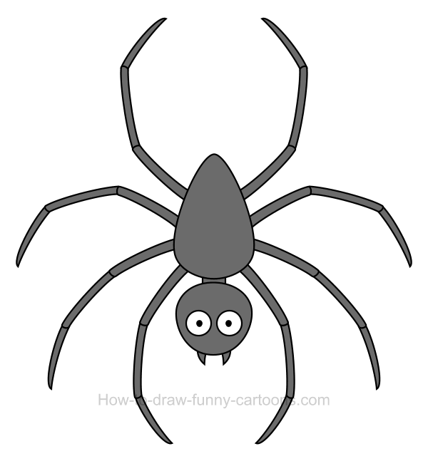 Detail Spider Clipart Nomer 9