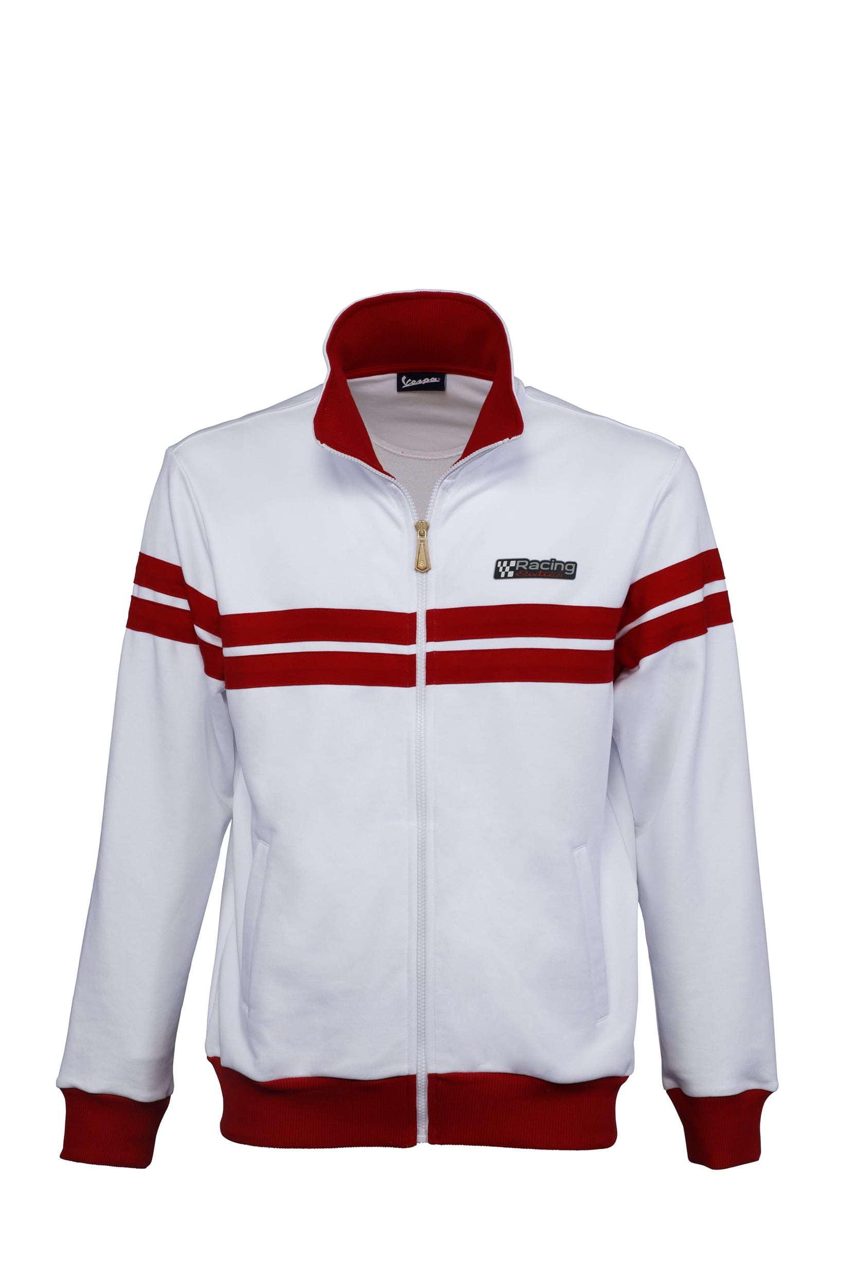 Detail Weisse Sweatshirt Jacke Nomer 2