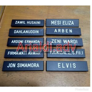 Detail Foto Papan Nama Nomer 17