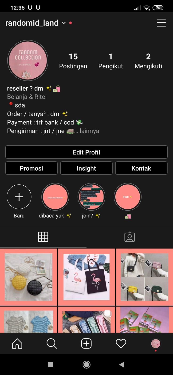 Detail Foto Profil Online Shop Nomer 25