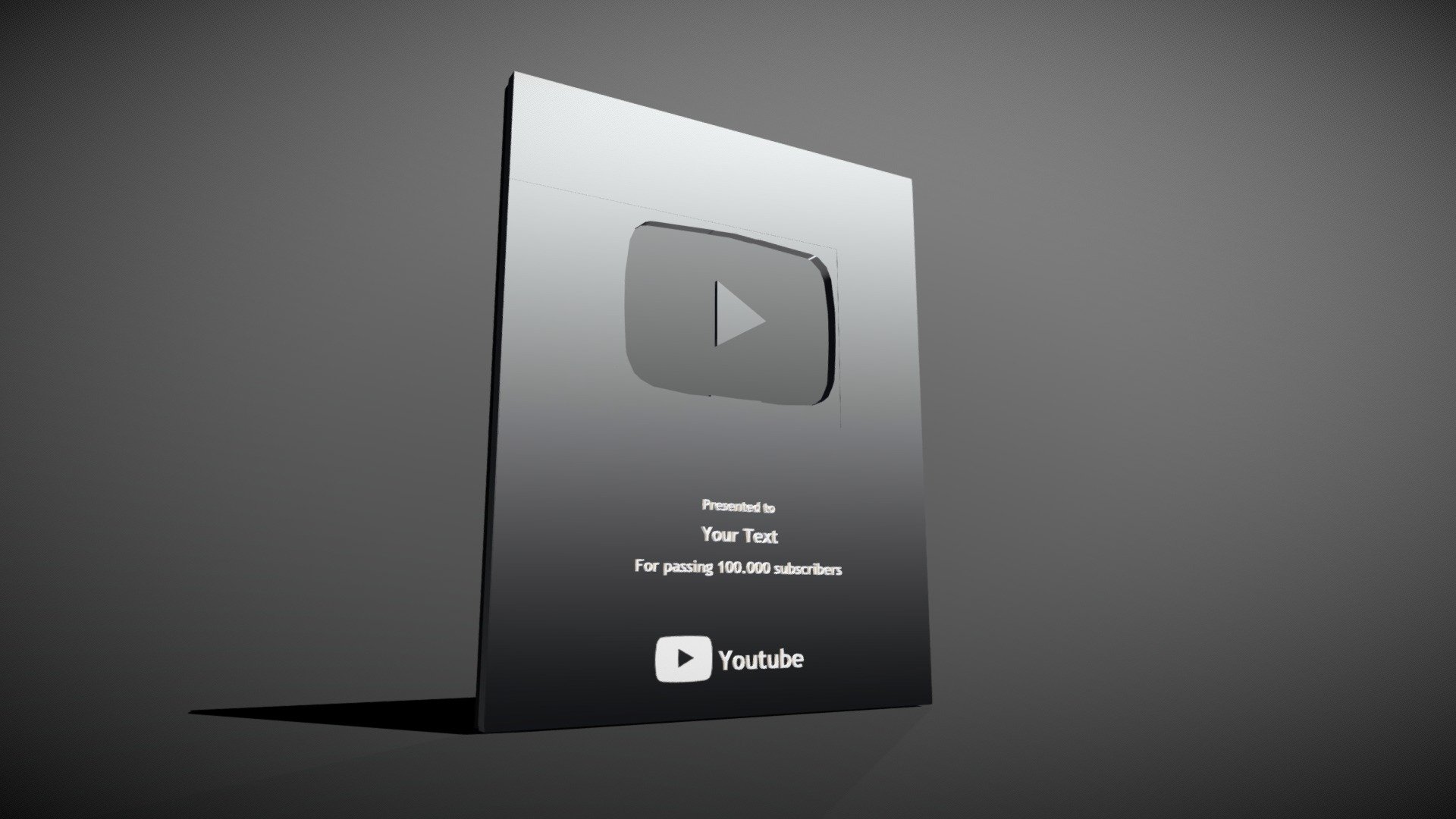 Detail Foto Silver Play Button Nomer 2