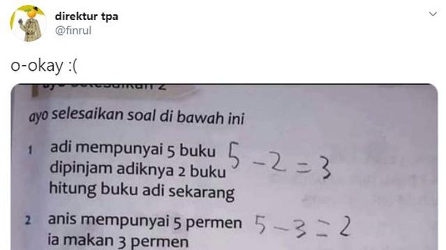 Detail Foto Soal Matematika Langsung Jawaban Nomer 18