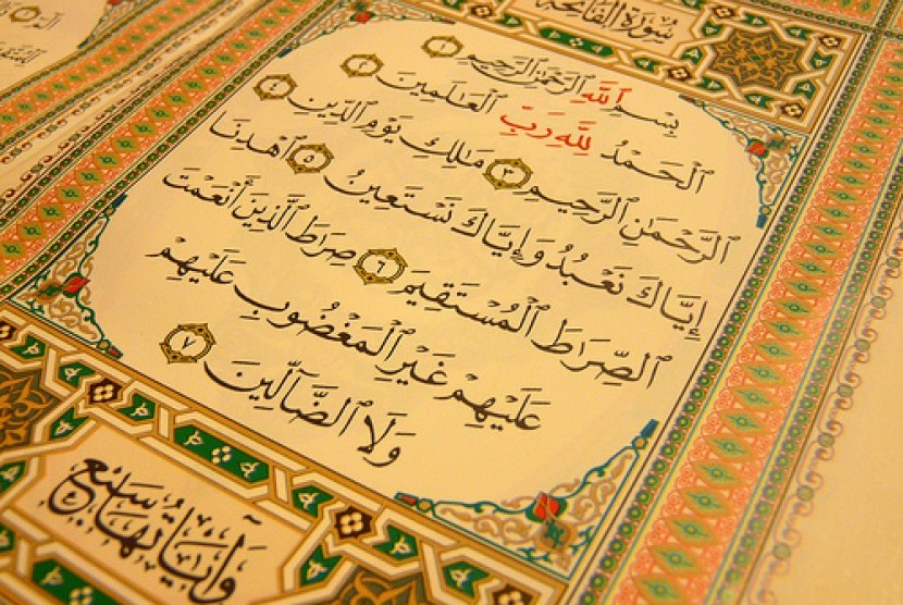 Detail Foto Surat Al Fatihah Nomer 8