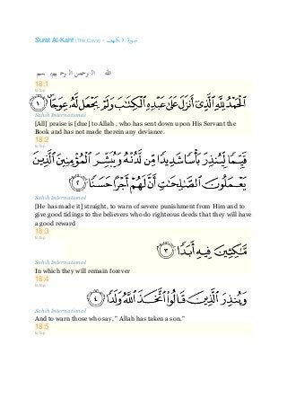 Detail Foto Surat Al Kahfi Nomer 20