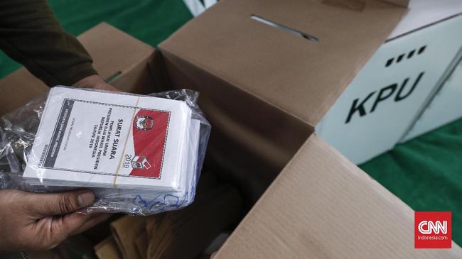 Detail Foto Surat Suara Pilpres 2019 Nomer 26