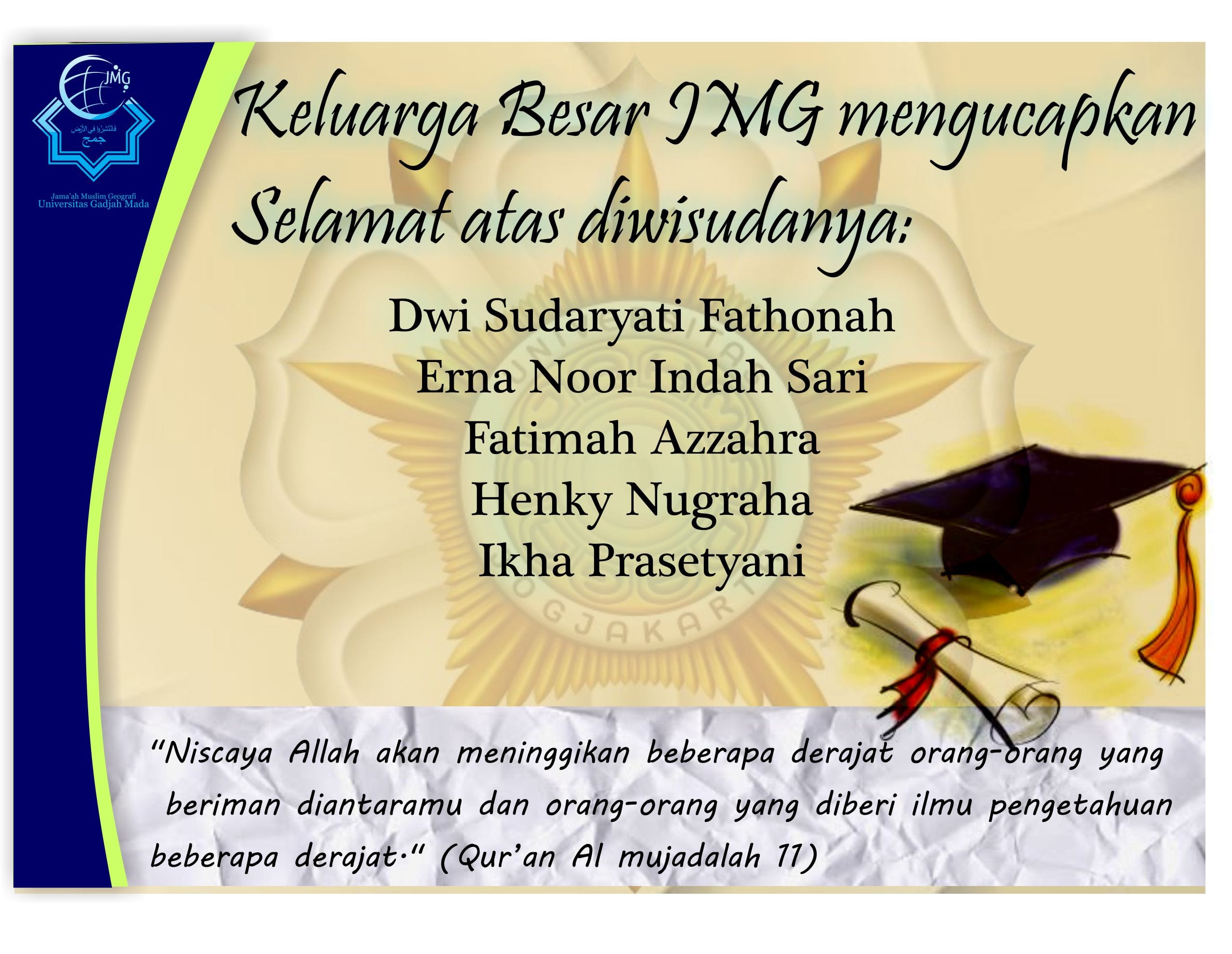 Detail Foto Ucapan Wisuda Nomer 15