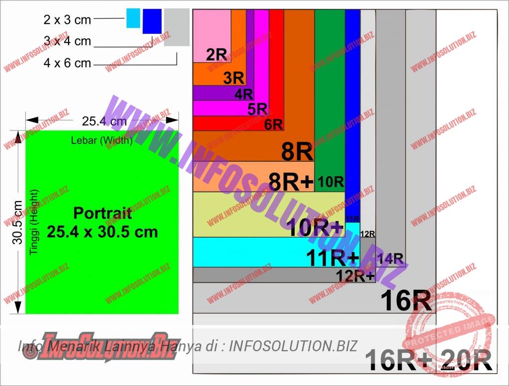 Detail Foto Ukuran 16r Berapa Cm Nomer 46