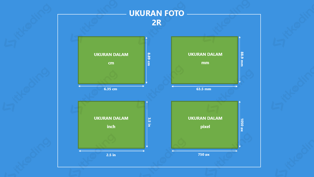 Detail Foto Ukuran 2r Berapa Cm Nomer 4