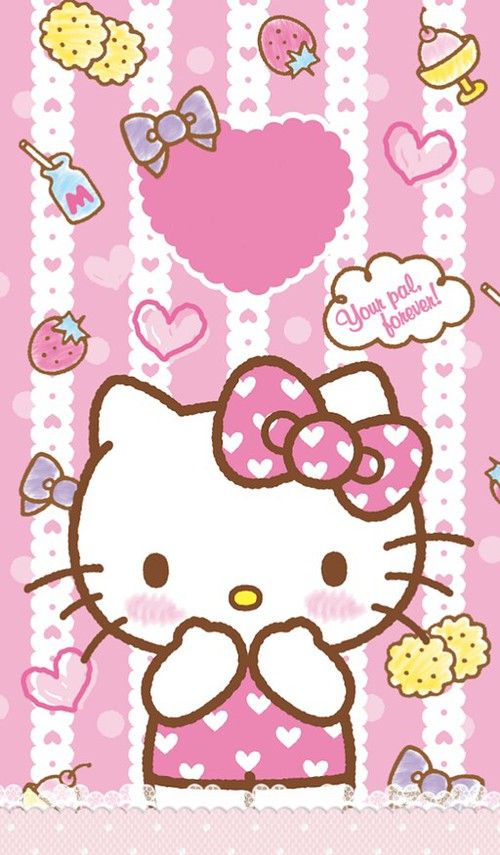 Detail Foto Wallpaper Hello Kitty Nomer 18