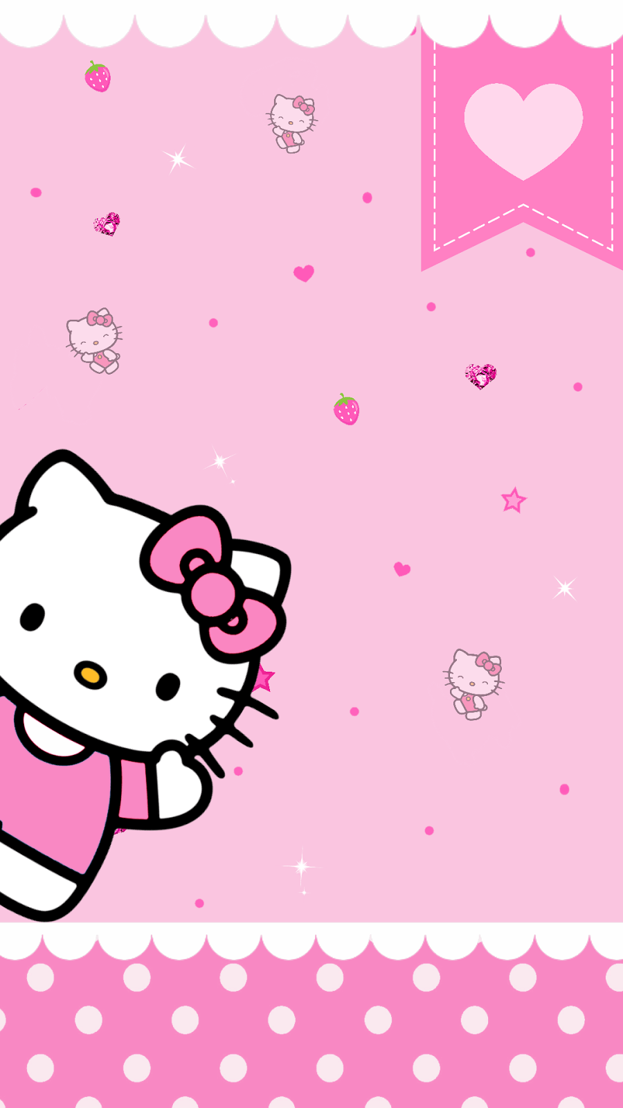 Detail Foto Wallpaper Hello Kitty Nomer 3