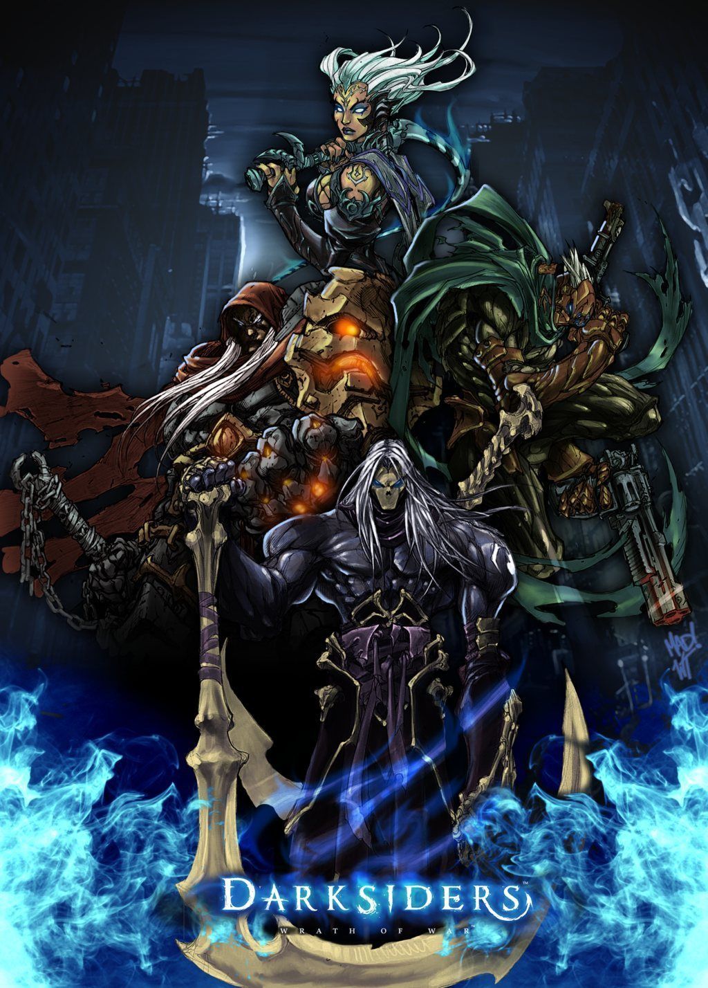 Detail Four Horsemen Darksiders Nomer 6