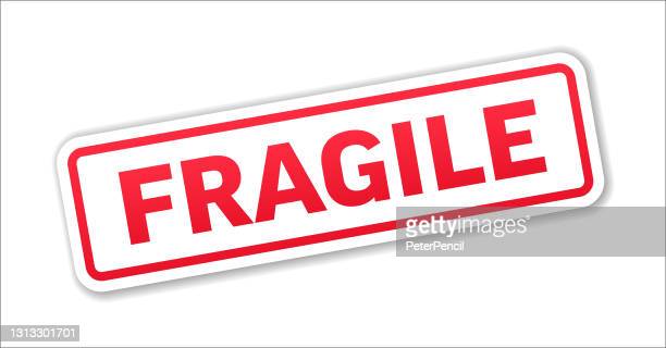 Detail Fragile Sticker Template Nomer 35