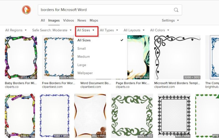 Detail Frame For Microsoft Word Free Download Nomer 4