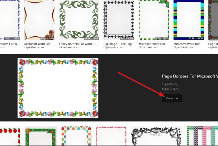 Detail Frame For Microsoft Word Free Download Nomer 5