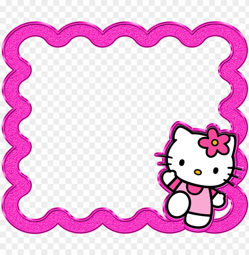 Frame Foto Hello Kitty Png - KibrisPDR