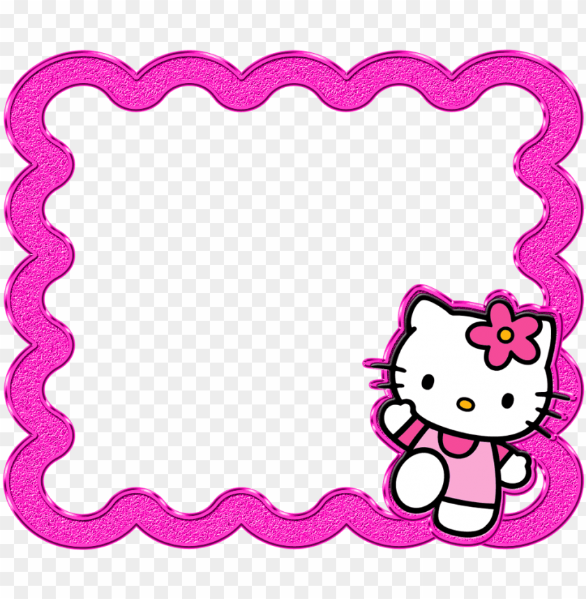 Detail Frame Hello Kitty Nomer 3